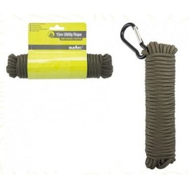 Summit 15 Metre x 5mm Utility Rope W/Caribiner