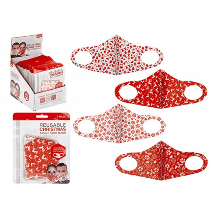 Summit PMS Reusable Christmas Face mask