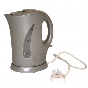 SunnCamp Low Watt Cordless Jug Kettle - 1.7L - Silver