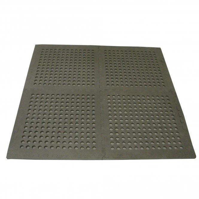 Sunncamp  Multi Purpose EVA Mat Flooring - Black - 4 Pack