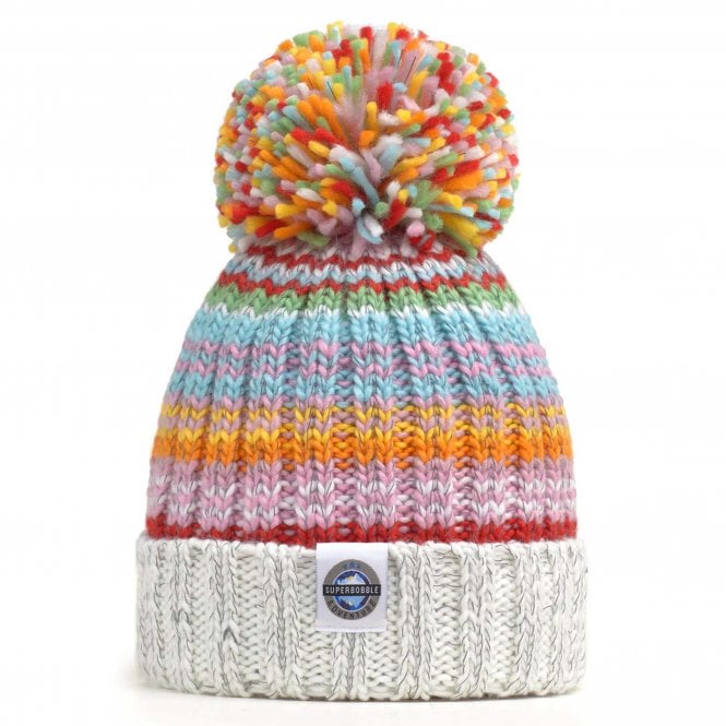 Super Bobble SuperBobble Aurora Rib Knit Reflective Beanie