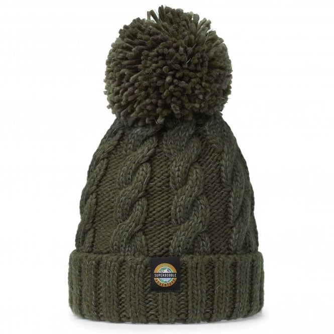 Super Bobble SuperBobble Greenland Cable Knit Hat