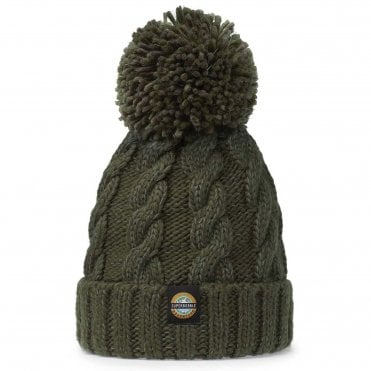 SuperBobble Greenland Cable Knit Hat