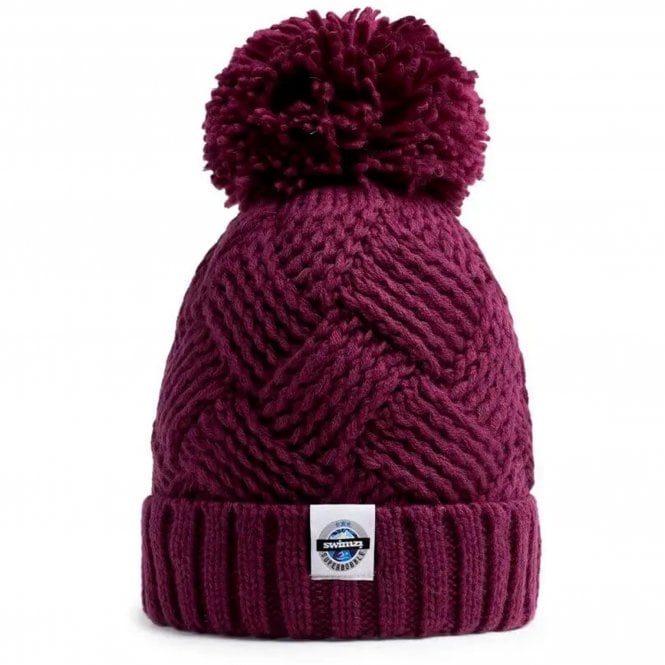 Super Bobble SuperBobble Rhubarb Patchwork Reflective Beanie