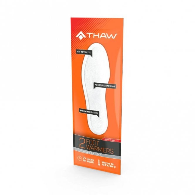 Thaw  2Pk Disposable Foot Warmers - Small - UK 4-6