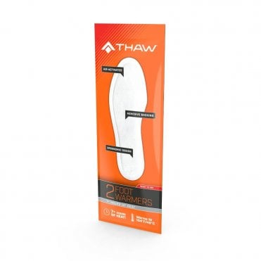 Thaw 2Pk Disposable Foot Warmers - Small - UK 4-6