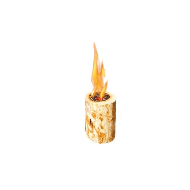 Innovative Food Ingredients The Alfresco Chef - Log Candle