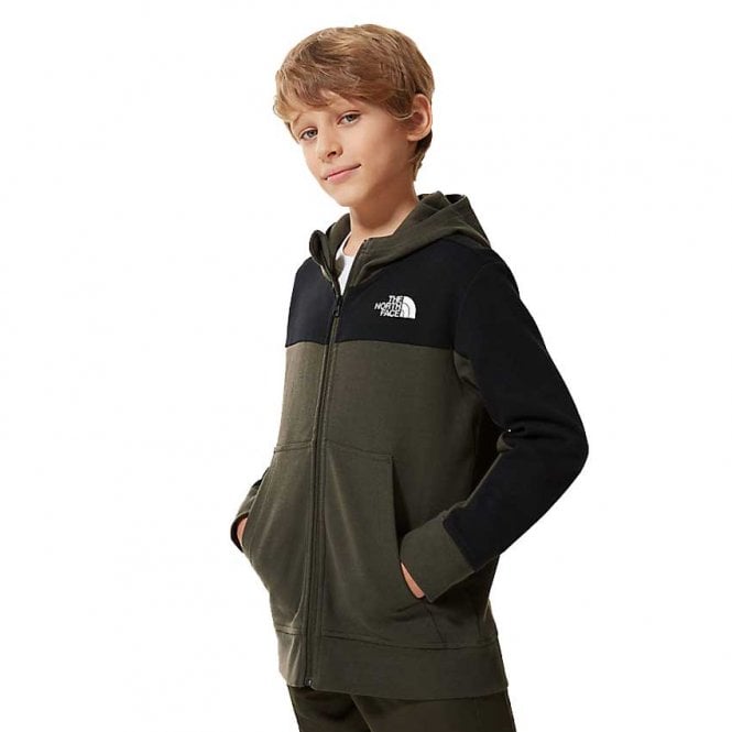 The North Face  Boys Slacker Full Zip Hoodie