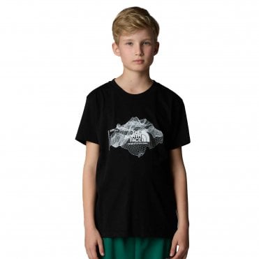The North Face Boys Topographic Short Sleeve Tee