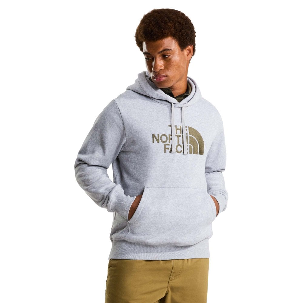 The North Face Men's Drew Peak Hoodie: : Light Grey Heather/New Taupe Green Large - Outdoor Action