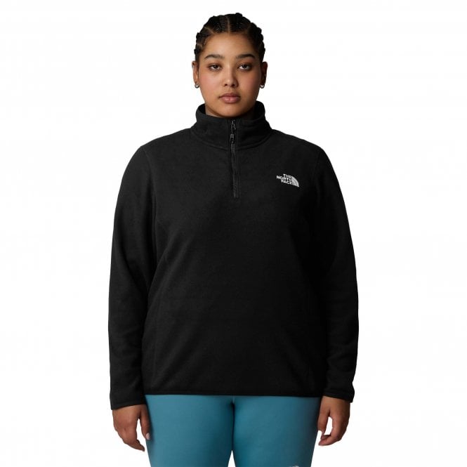 The North Face  Womens Plus 100 Glacier 1/4 Zip Fleece