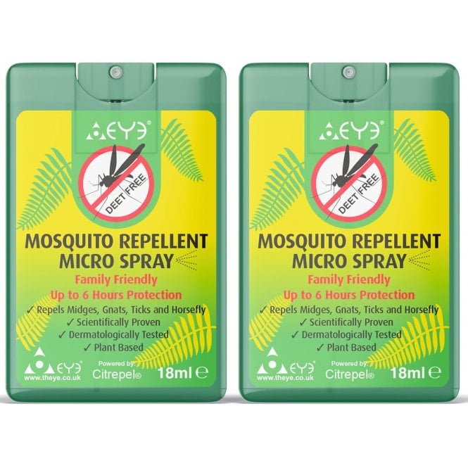 Theye  Mosquito Repellent Micro Spray 18ml - 2 Pack