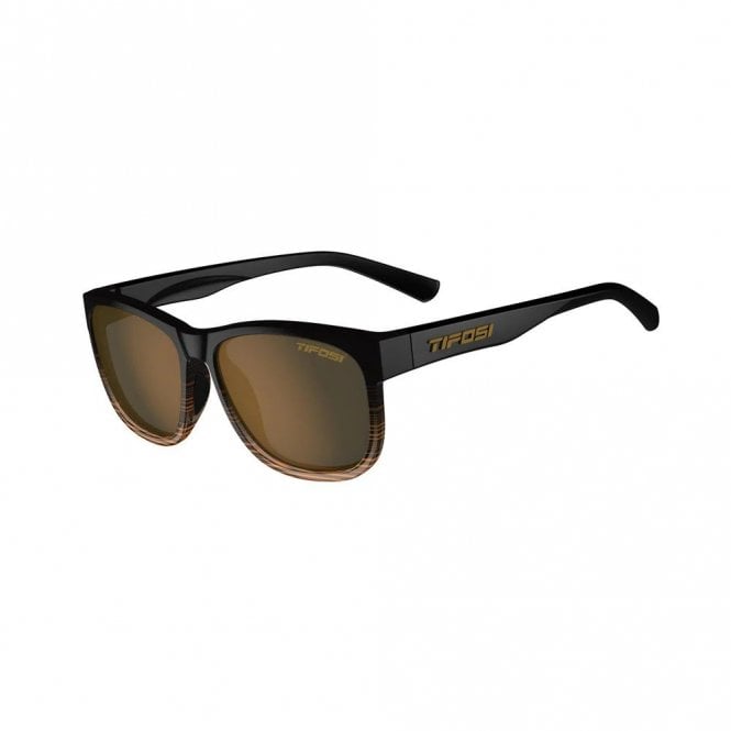 Tifosi  Swank XL Polarized Sunglasses - Brown Fade