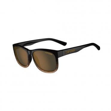 Tifosi Swank XL Polarized Sunglasses - Brown Fade