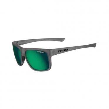 Tifosi Swick Polarized Sunglasses - Satin Vapor / Emerald