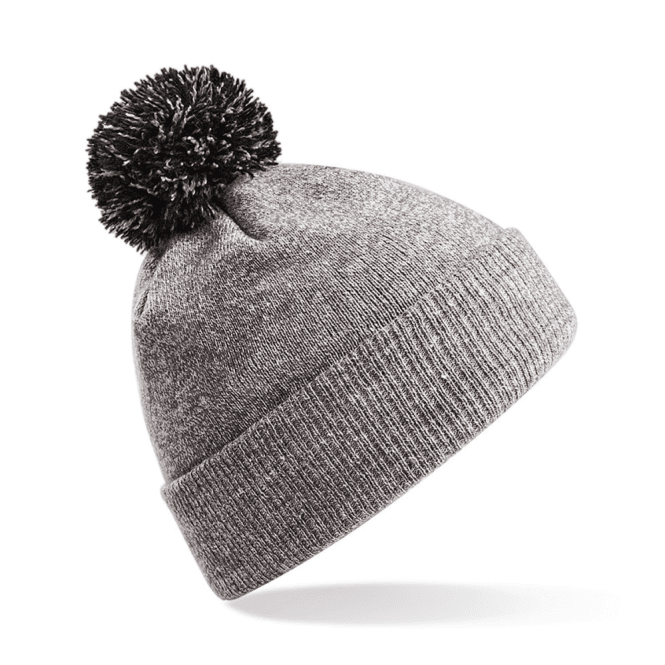Ussen  Pombo Beanie Hat - Grey