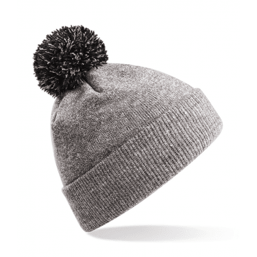 Ussen Pombo Beanie Hat - Grey