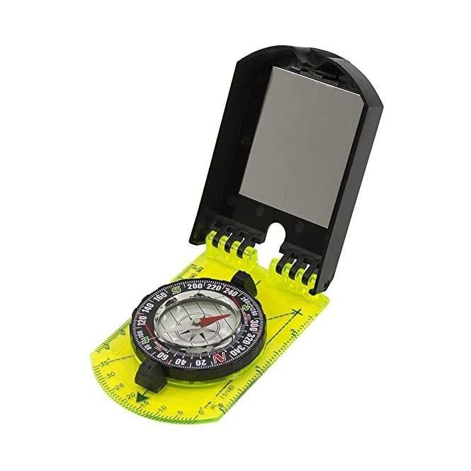 UST  HI VIS Folding Map Compass 