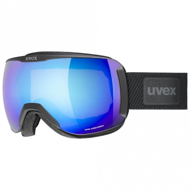 Uvex  Downhill 2100 CV Planet Ski Goggles - Black / Blue - S2