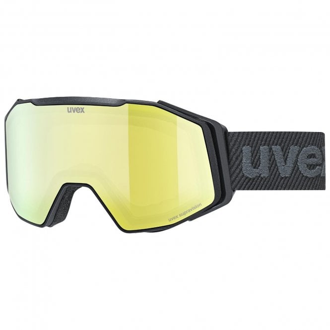 Uvex  Gravity FM Goggle - Black/Mirror Yellow - S3