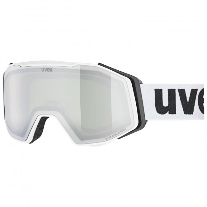 Uvex  Gravity FM Goggle - White/Mirror Silver - S2
