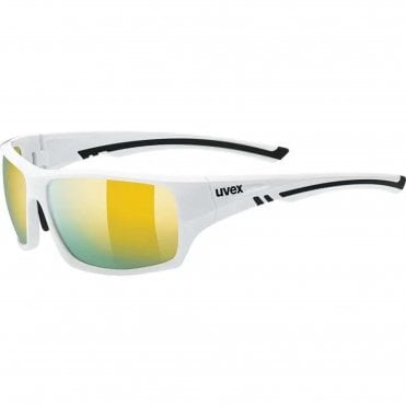 Uvex Sportstyle 222 Pola Sunglasses - White