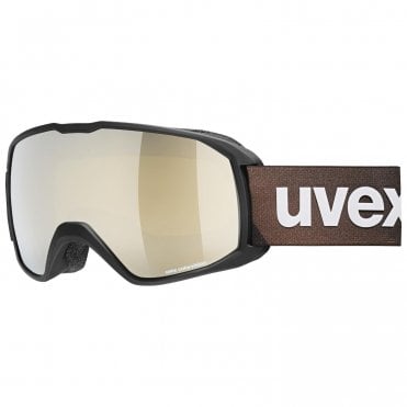 Uvex Xcitd CV Goggle - Black/Mirror Copper - S3