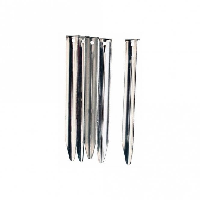Vango  19cm Steel Channel V Peg - Pack of 5