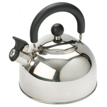 Vango 2L Stainless Steel Kettle With Folding Handle
