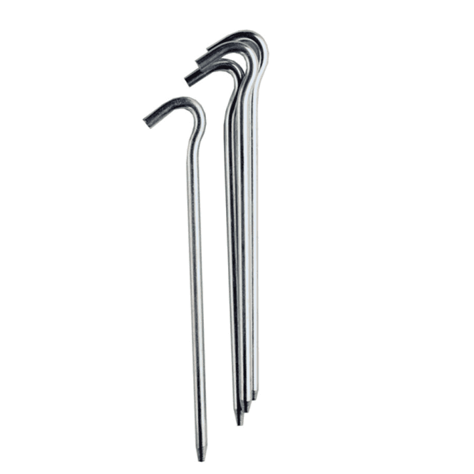 Vango  Alloy Pin Pegs 19cm X 7mm (10 Pack)