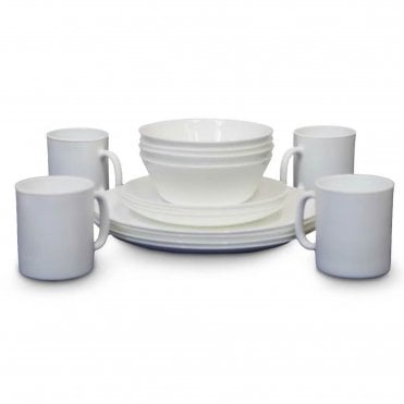 Vango Opal 16 Piece Dining Set