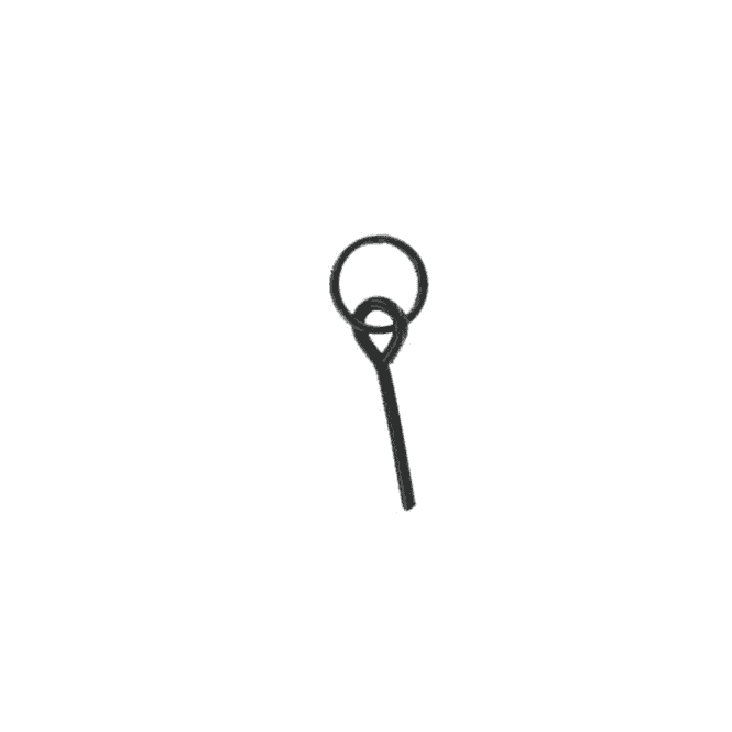 Vango  Steel Ring And Pin 5cm x 1 Pin
