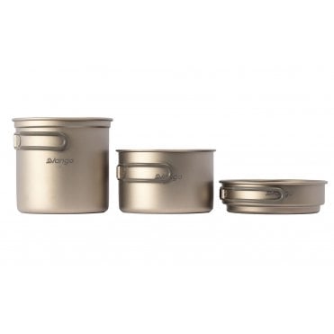 Vango Titanium 3 Piece Cookset