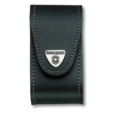 Victorinox Black 9.4cm Leather Belt Pouch- 405213