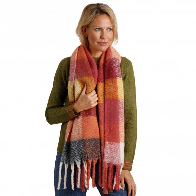 Weird Fish  Austell Eco Cosy Check Scarf