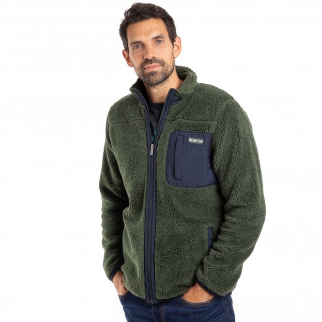 Weird Fish  Borg Full Zip Fleece