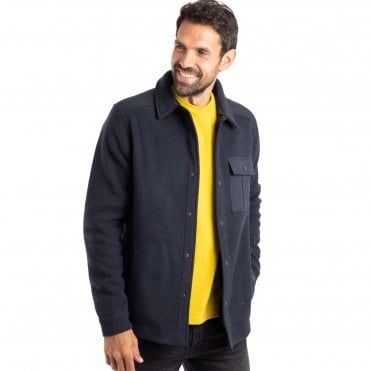 Weird Fish Boyd Plain Polar Fleece Shirt