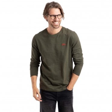 Weird Fish Fins Organic Branded Long Sleeve Tee