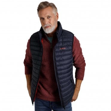 Weird Fish Langtree Recycled Lightweight Padded Gilet