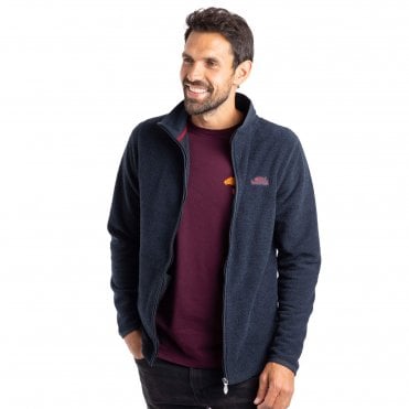 Weird Fish Merrill Eco Full Zip Textured Fleece