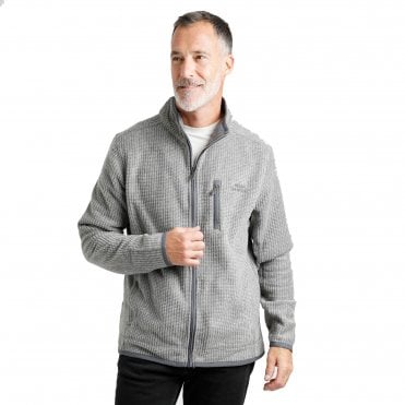 Weird Fish Rossten Eco Grid Fleece Jacket