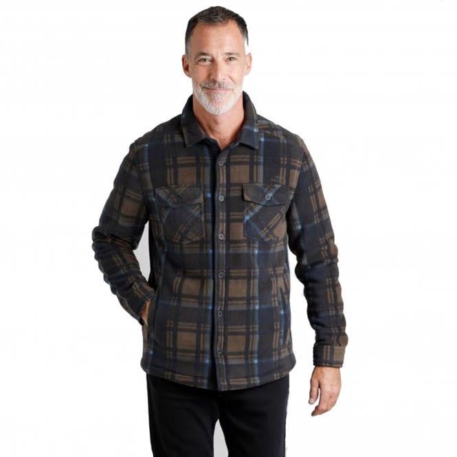 Weird Fish  Tyburn Check Fleece Shacket