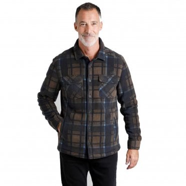 Weird Fish Tyburn Check Fleece Shacket