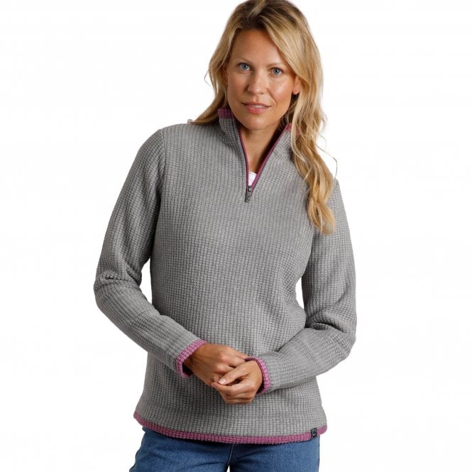 Weird Fish  Womens Beye Eco 1/4 Zip Fleece