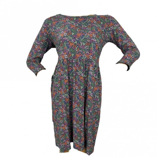 Weird Fish  Womens Ellas Organic Cotton Jersey Dress - Sample