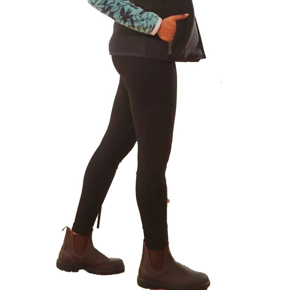 Weird Fish Women's Black Lilliane High Waist Leggings - Image 3