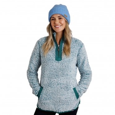 Weird Fish Womens Madi Cosy 1/4 Zip Fleece