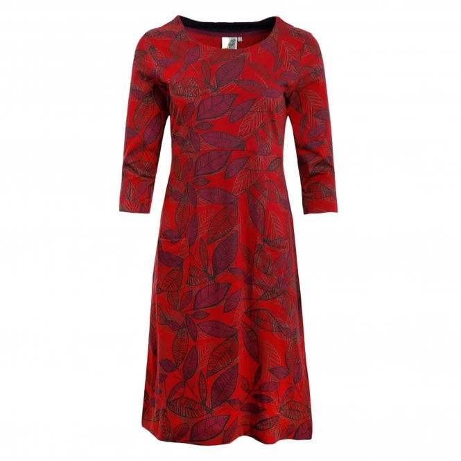 Weird Fish  Womens Starshine Organic Cotton Jersey Dress - Sample