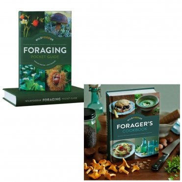 Wild Food Foragers Guide & Foragers Cookbook - Hardback - 2 Set