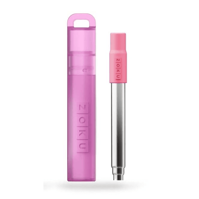 Zoku  Reusable Stainless Steel Pocket Straw